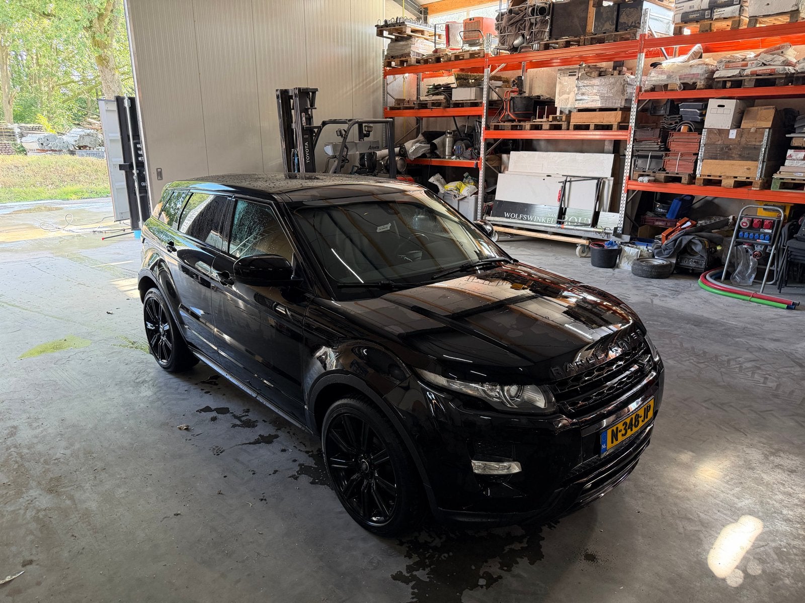 Land Rover Range Rover Evoque 2.2 TD4 4WD AUT 2013 Zwart, Automaat, 15 km/l, 1800 kg, 4 cilinders