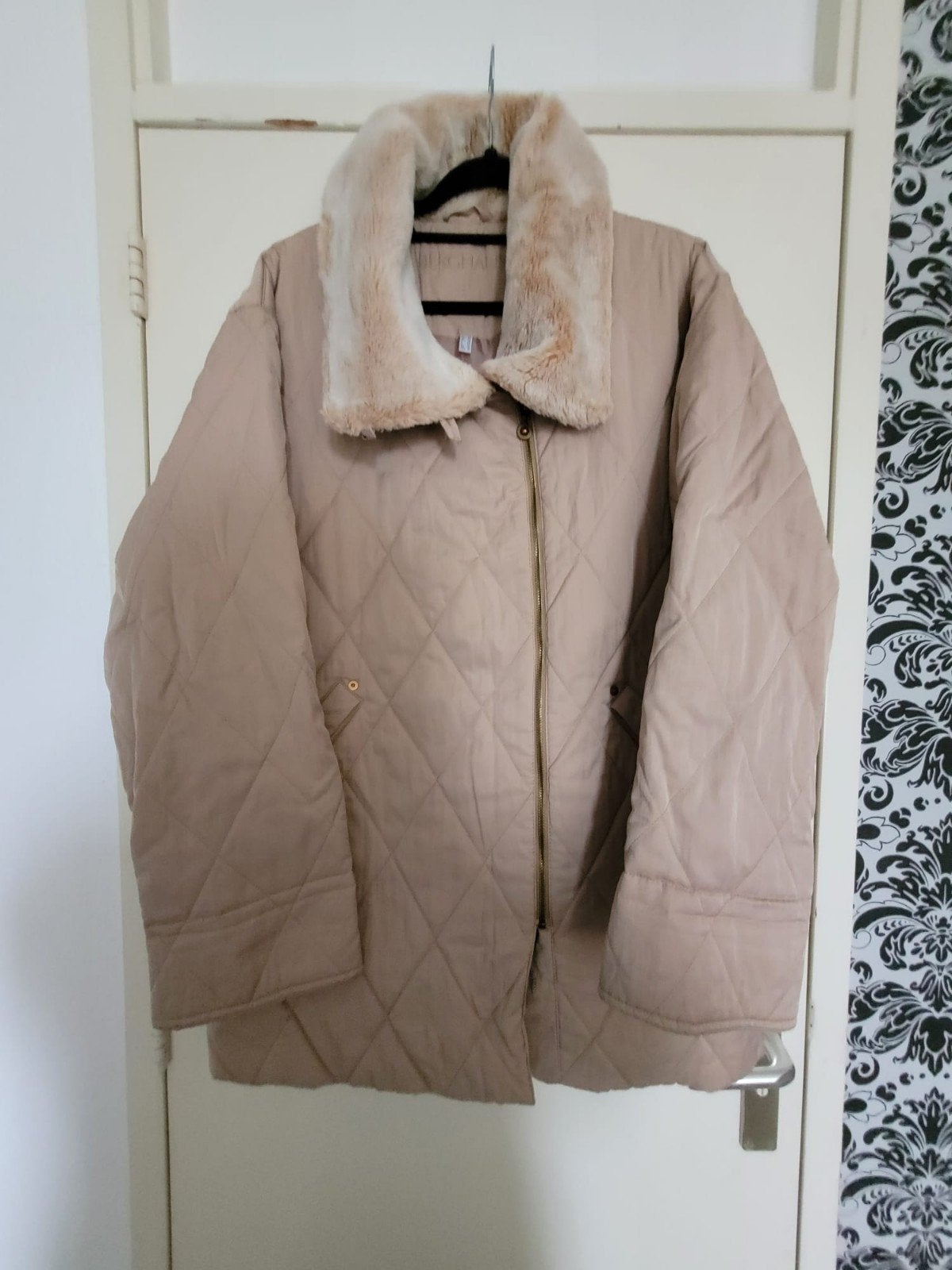 Berghaus Vintage Gewatteerde Dames Winterjas - Beige XL, Berghaus, Ophalen of Verzenden