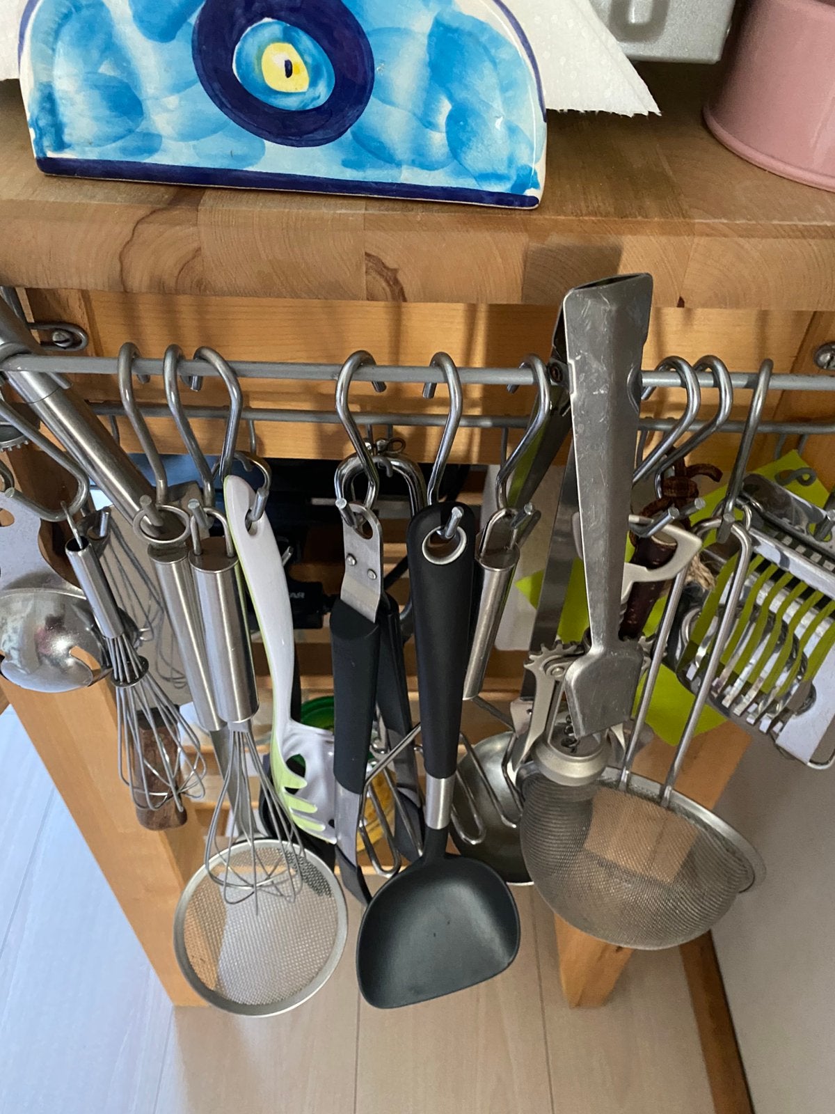 Haken, Ophalen of Verzenden, Zo goed als nieuw, Rvs of Chroom