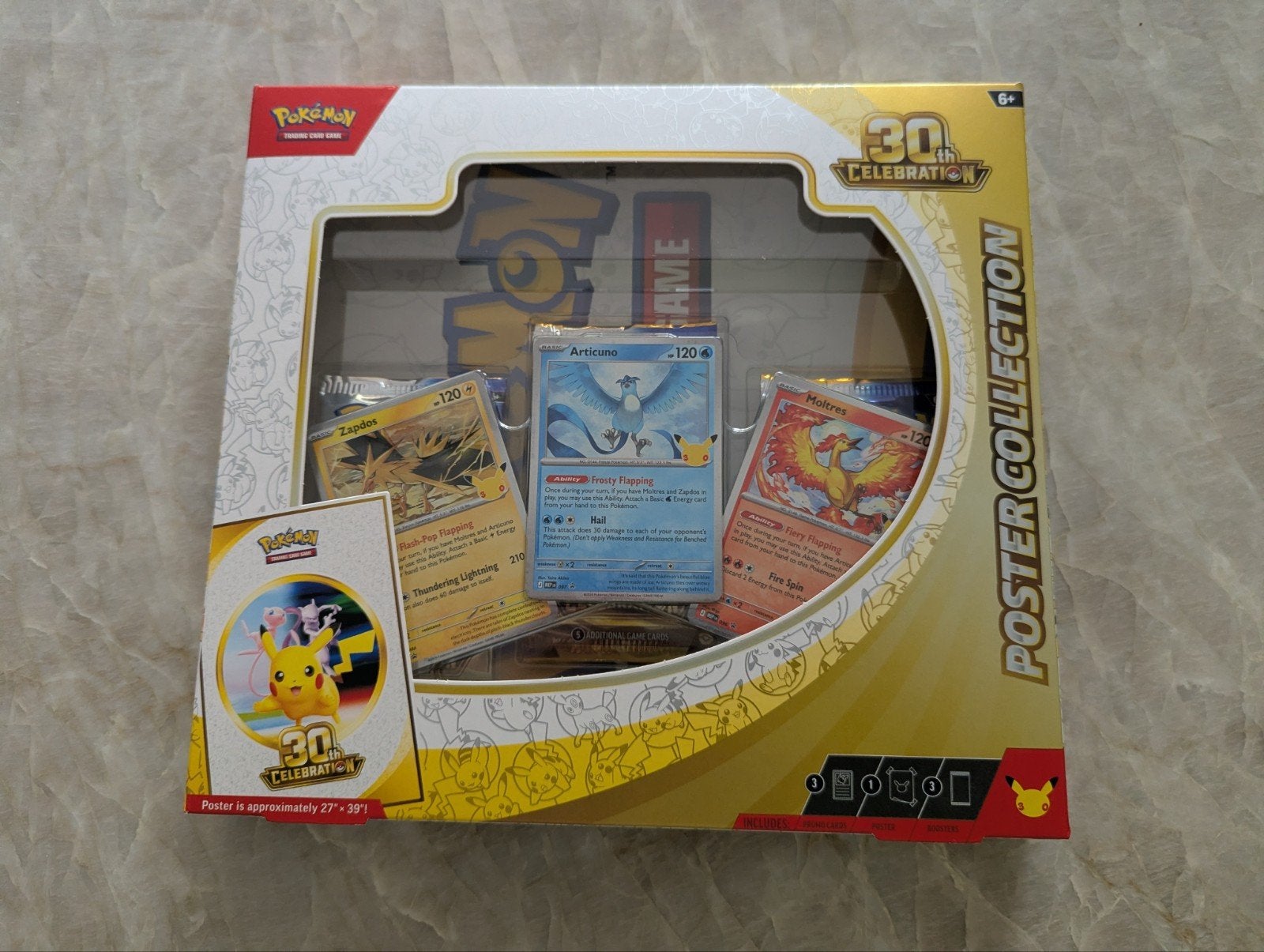 Pokémon 30th Celebration Poster Collection, Ophalen of Verzenden, Nieuw, Boosterbox