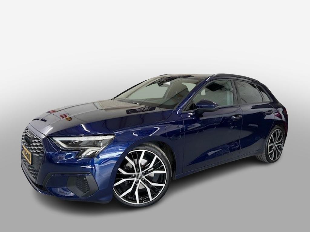 Audi A3 40 TFSI E ADV EDIT. LED, Stoelverw. Adaptive cc, dig, Gebruikt, 4 cilinders, Blauw, Plug-in hybride