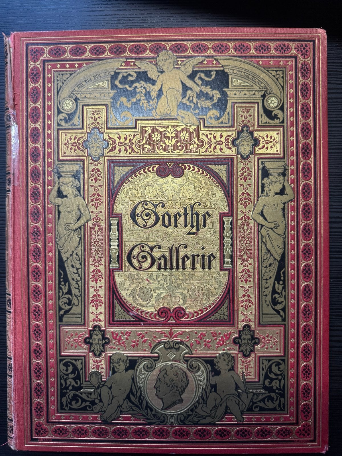 Goethe Gallerie - Geïllustreerd boek met gravures, Ophalen of Verzenden, Gelezen, Europa overig