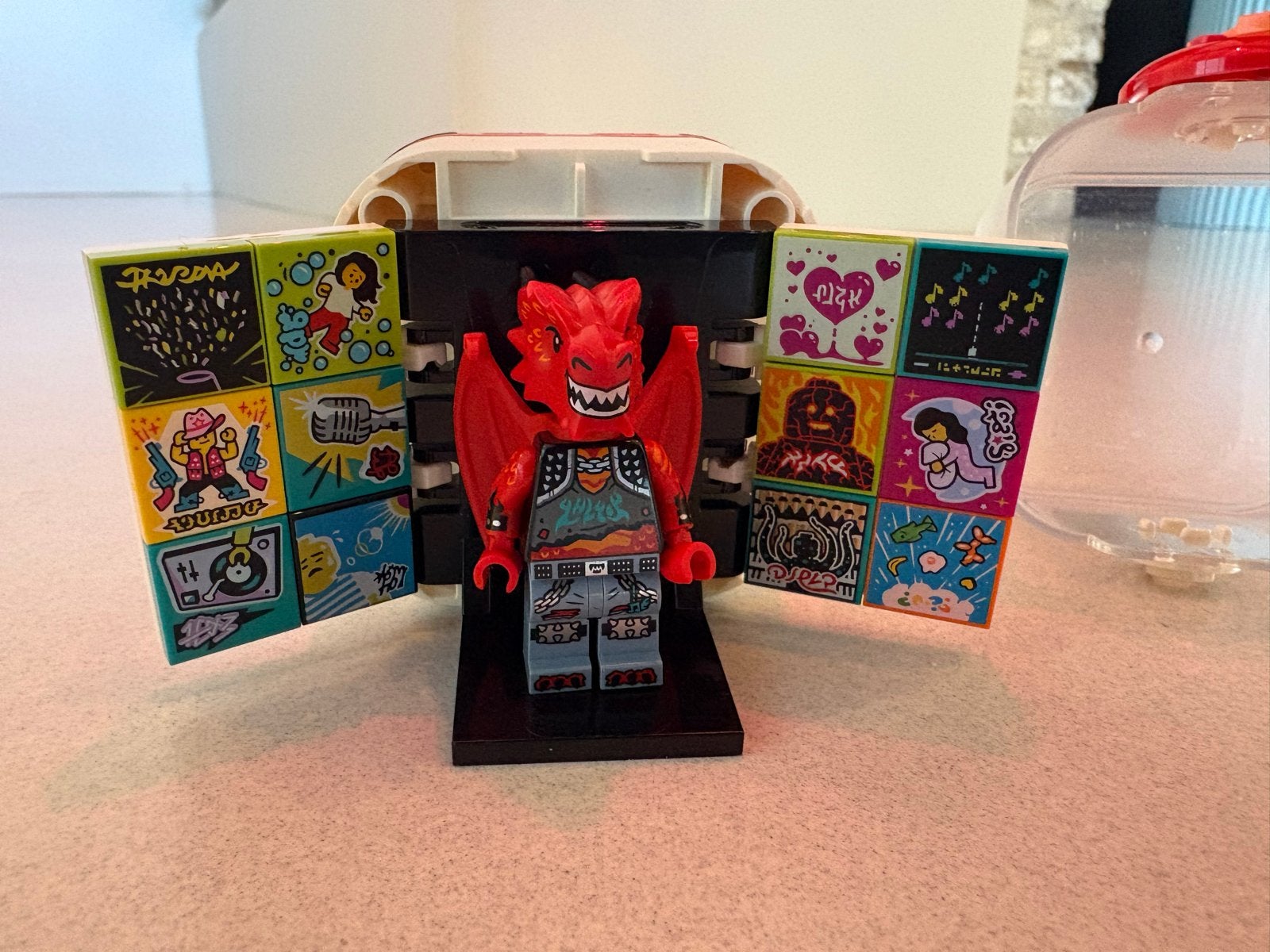 LEGO VIDIYO Candy Castle Stage 43111 met minifiguur, Ophalen of Verzenden, Gebruikt, Overige merken