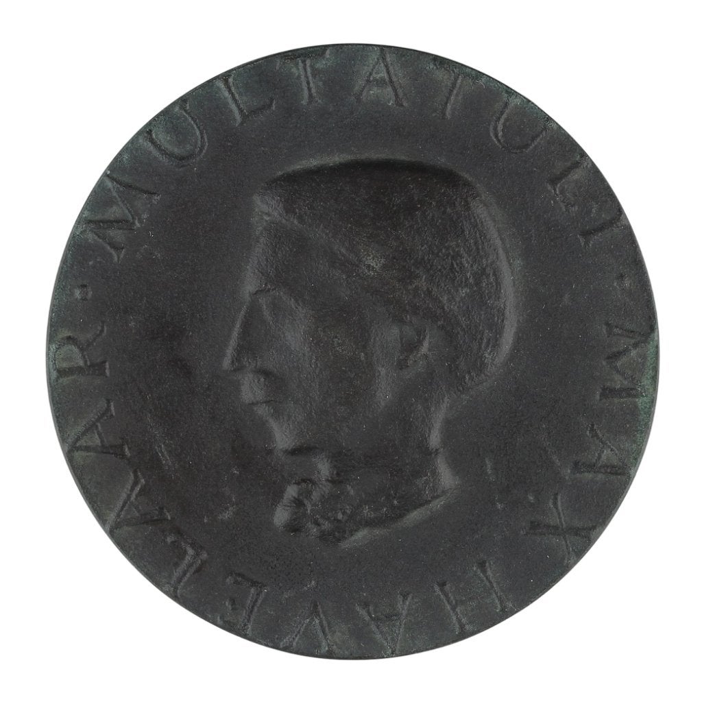Penning VPK 1960 Auke Hettema : Multatuli Max Havelaar, Verzenden, Brons, Nederland