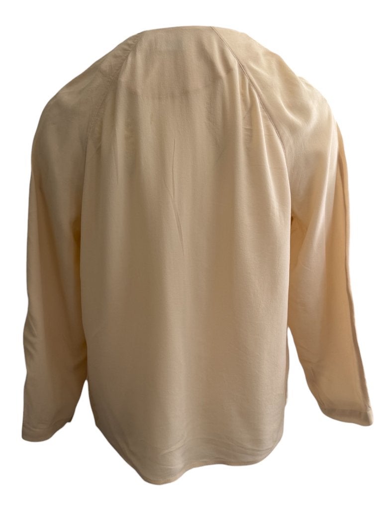 Closed shirt lange mouw M, Beige, Ophalen of Verzenden, Zo goed als nieuw, Lange mouw
