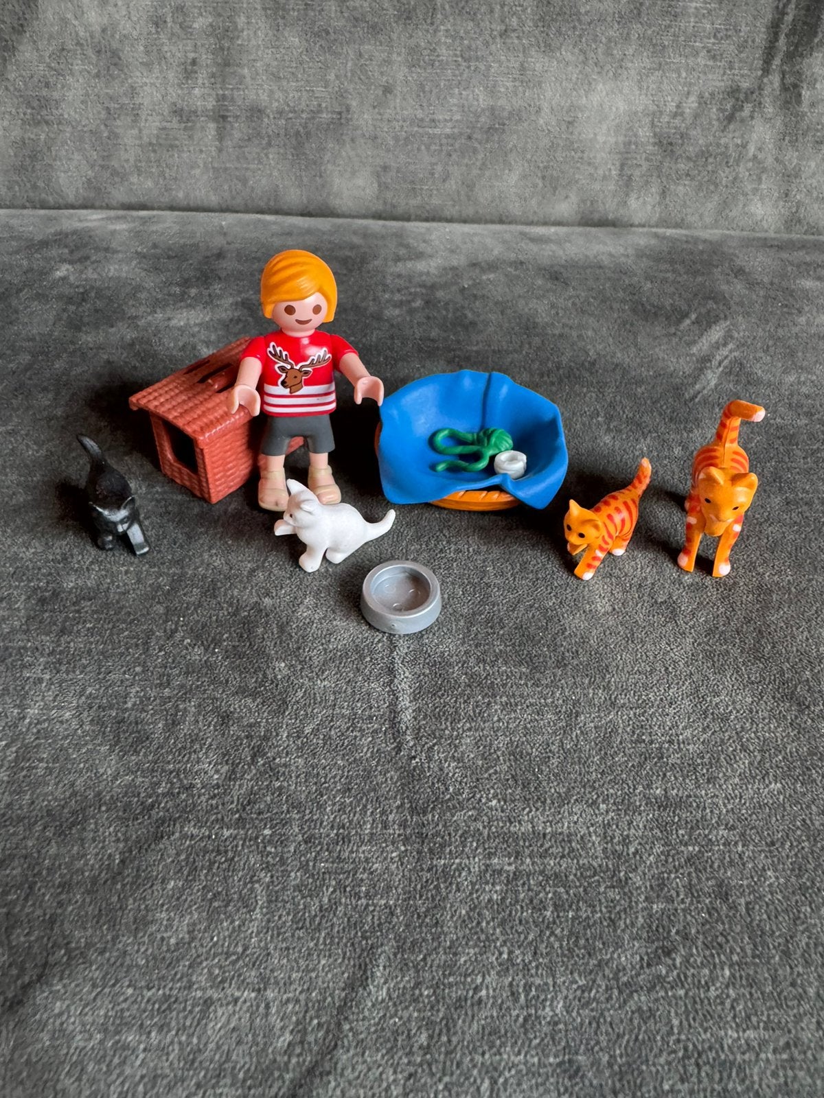Playmobil City Life 5535, Dierenarts kattenfamilie, Ophalen of Verzenden, Zo goed als nieuw