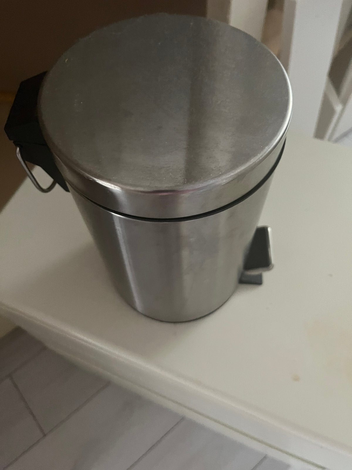 Pedaal emmer, Huis en Inrichting, Emmers, Ophalen of Verzenden, Zo goed als nieuw, RVS