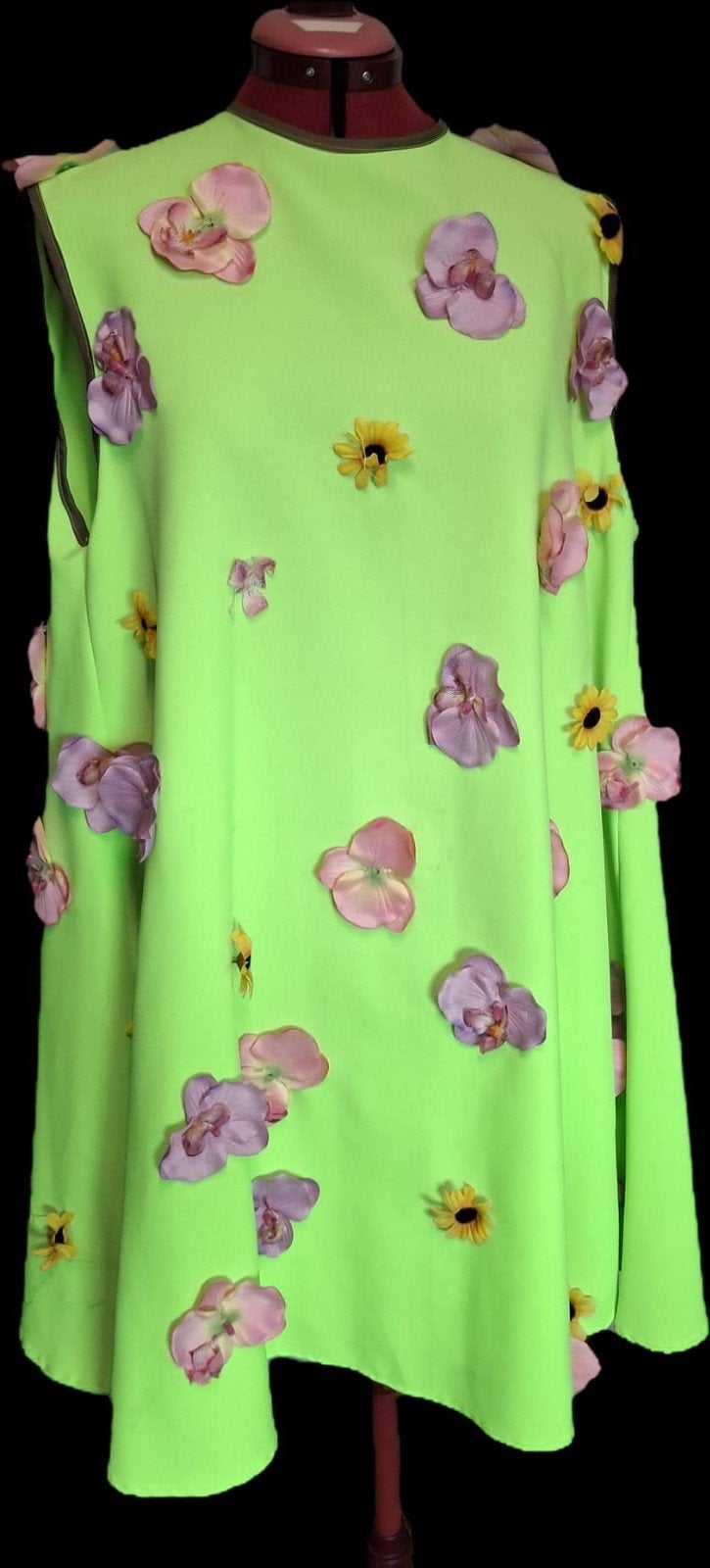 Bloementjesjurk maat 34-36, Kleding | Dames, Carnavalskleding en Feestkleding, Ophalen of Verzenden, Gedragen, Maat 36 (S)