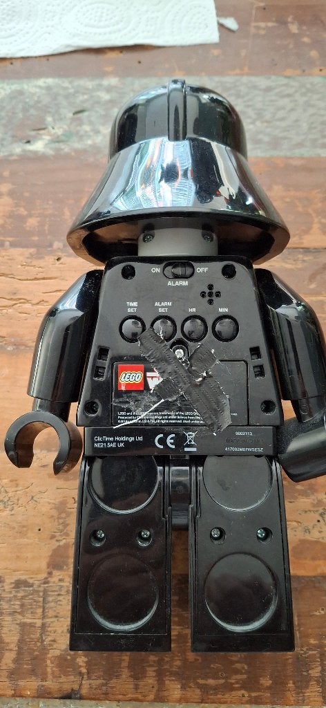Lego Minifigure Wekker, Yoda, Star wars, Ridders, Ophalen of Verzenden, Gebruikt