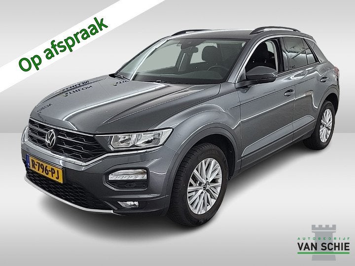 Volkswagen T-Roc 1.0 TSI Style 2e-Eig. & Keurig-Onderh BOVAG, Auto's, 12 maanden, Stof, Gebruikt, 1193 kg