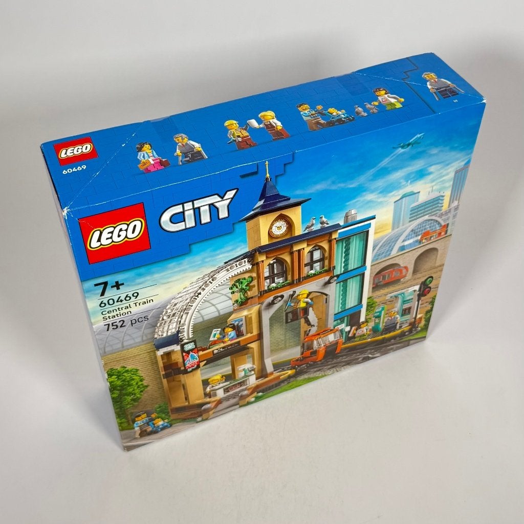 LEGO City 60469 Centraal Treinstation – Nieuw, City, Lego, Nieuw, Ophalen of Verzenden