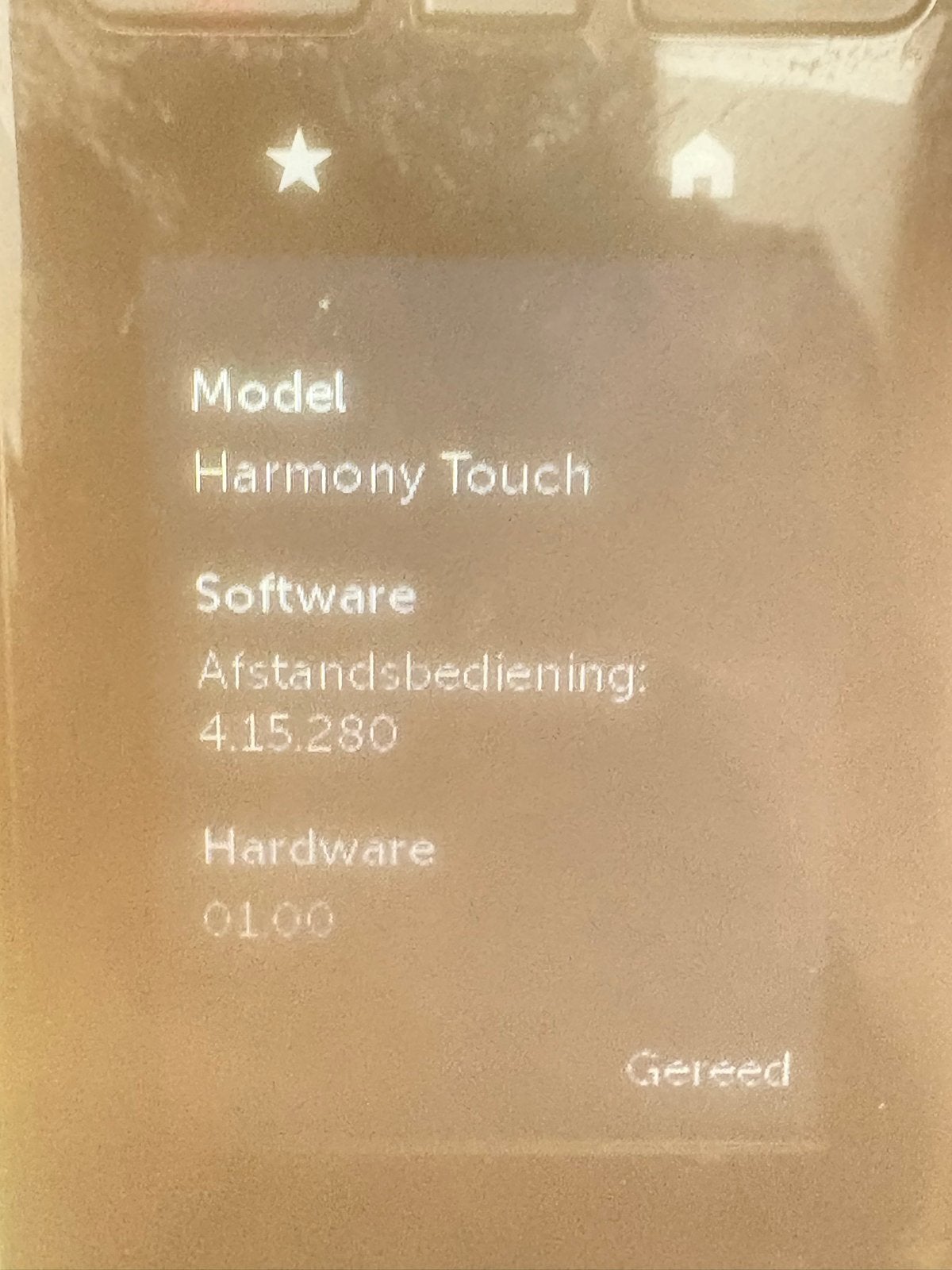 Logitech Harmony Touch Afstandsbediening - Zeer Goede Staat, Universeel, Ophalen of Verzenden, Zo goed als nieuw, Dvd