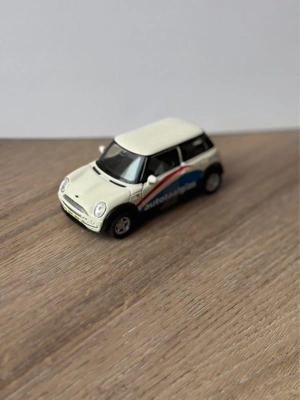 Welly model van een Mini Cooper in de 'Autotaalglas', Ophalen of Verzenden, Zo goed als nieuw, Auto, Overige merken