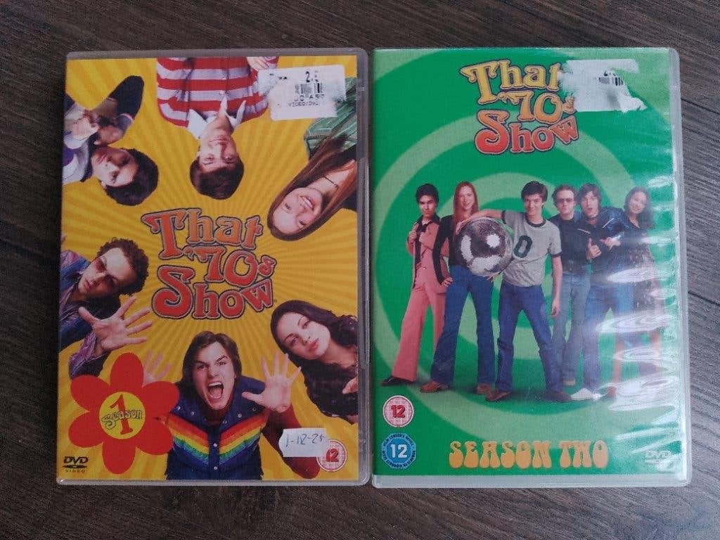 Season 1 en 2 van That 70s Show, Cd's en Dvd's, Dvd's | Tv en Series, Vanaf 12 jaar, Ophalen of Verzenden, Gebruikt, Komedie