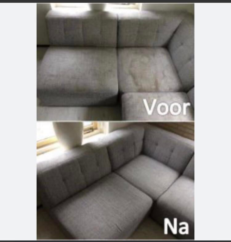 Bankstel/tapijt cleaner, Verzenden, Zo goed als nieuw