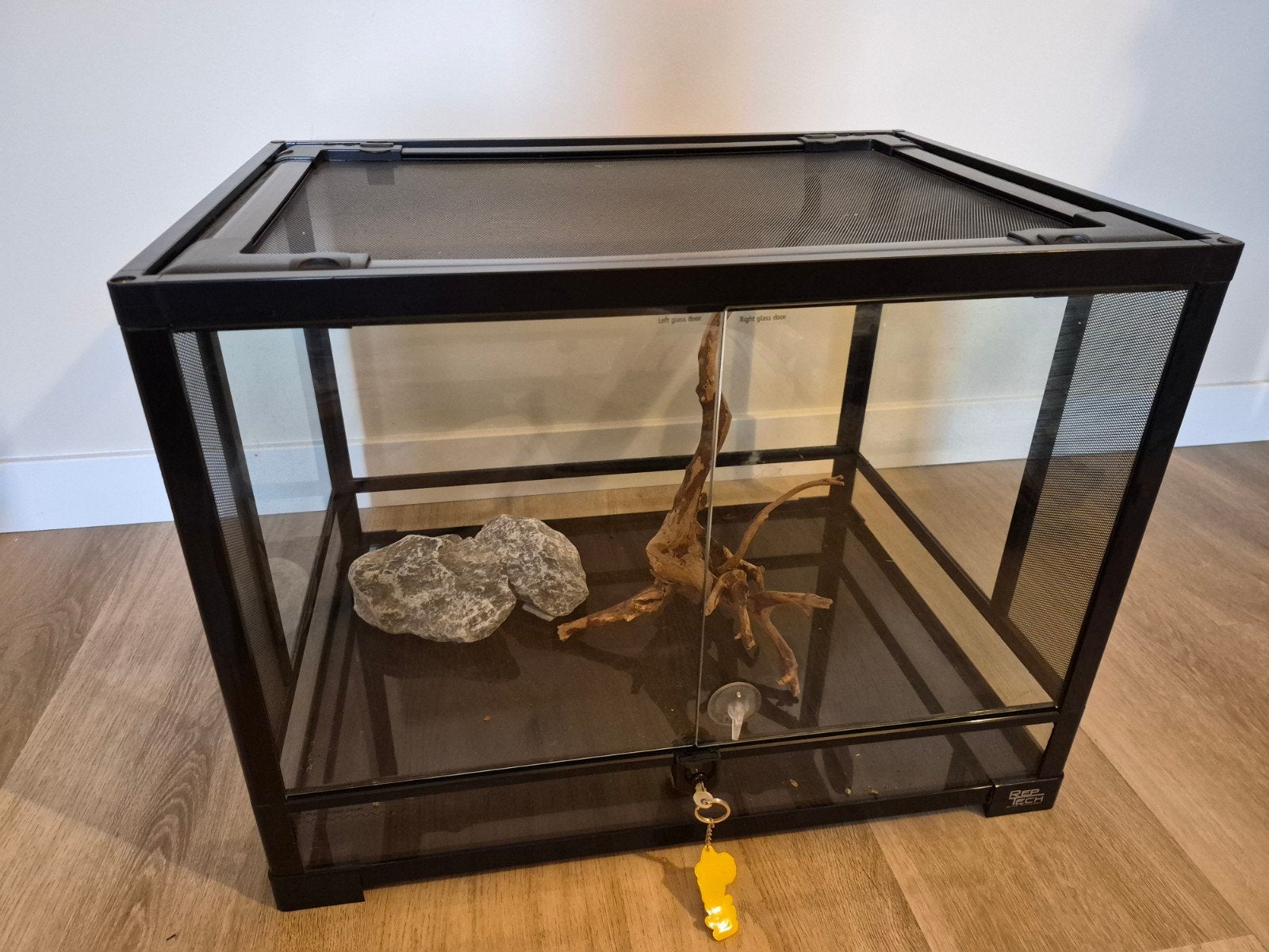 Terrarium van het merk RepTech, Ophalen, Gebruikt, Terrarium of Paludarium
