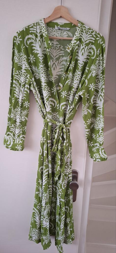 Zara jurk xxl, Ophalen of Verzenden, Zo goed als nieuw, Maat 46/48 (XL) of groter, Groen