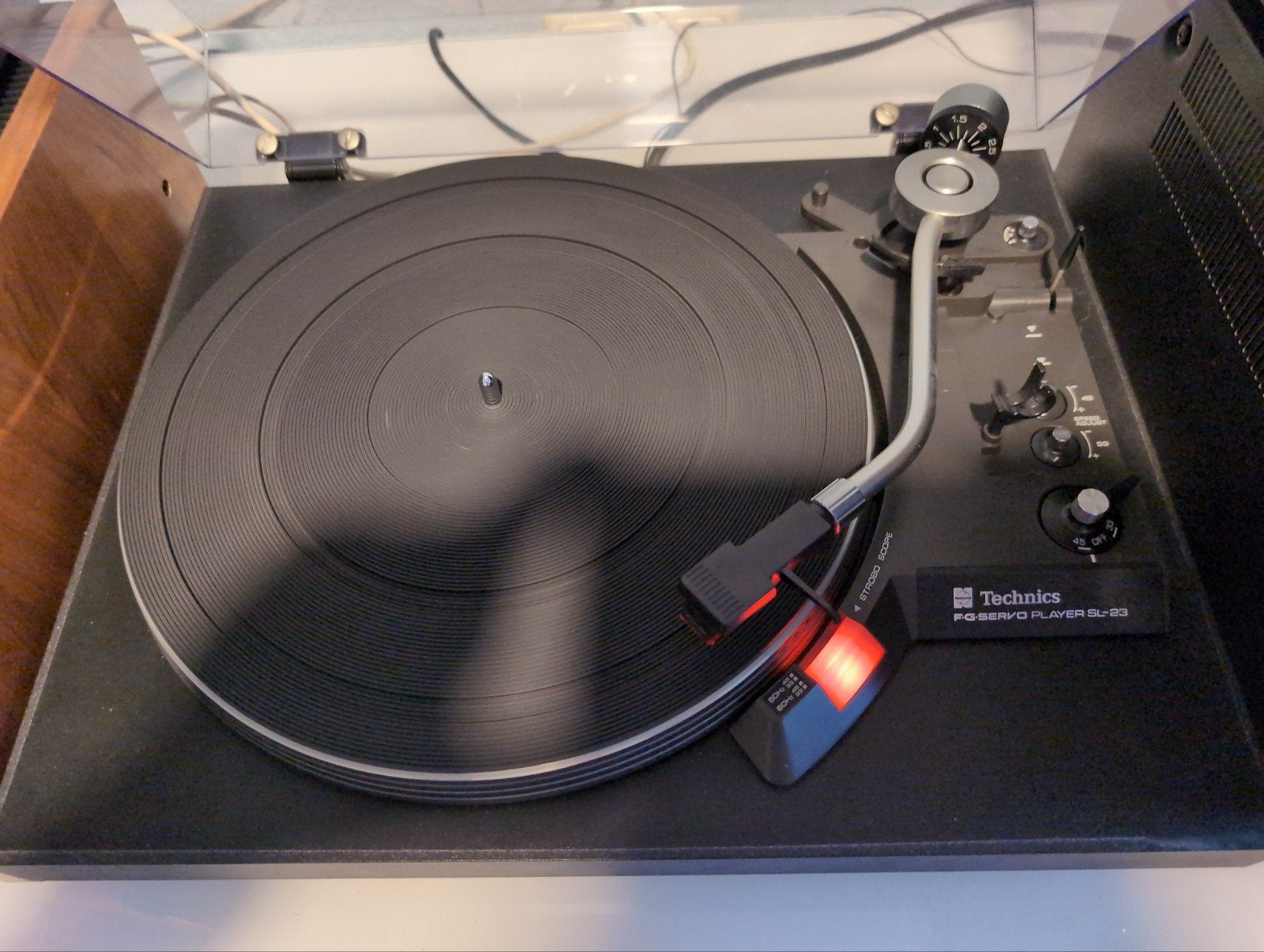 Technics SL-23 Platenspeler - Volledig Gerenoveerd, Ophalen, Refurbished, Platenspeler, Technics