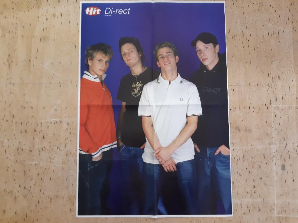 Poster DI-RECT Hitkrant Formaat A2 42x60 cm Habbowood, Rechthoekig Staand, Ophalen of Verzenden, Zo goed als nieuw, A1 t/m A3