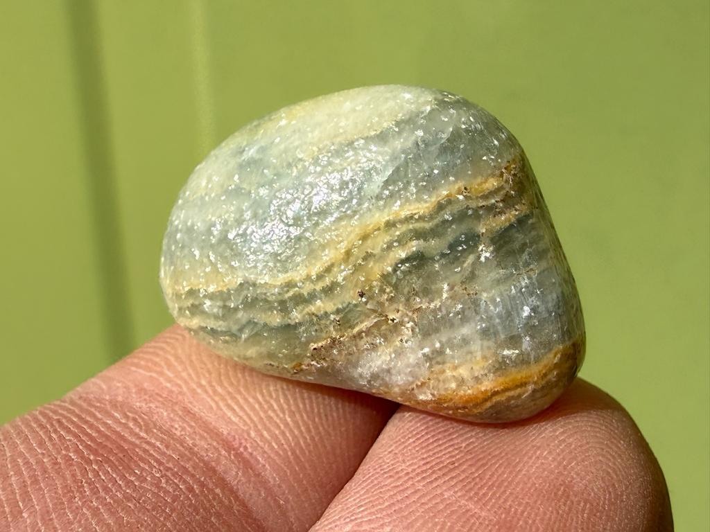 Lemurian Aquatine broekzaksteen mineralen, Ophalen of Verzenden, Mineraal