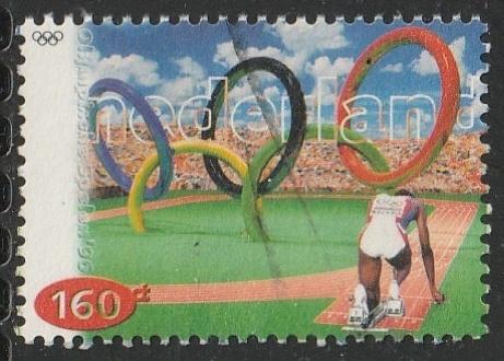 Nederland 1996 1686 Olympiade, Gest, Postzegels en Munten, Postzegels | Nederland, Ophalen of Verzenden, Na 1940, Gestempeld