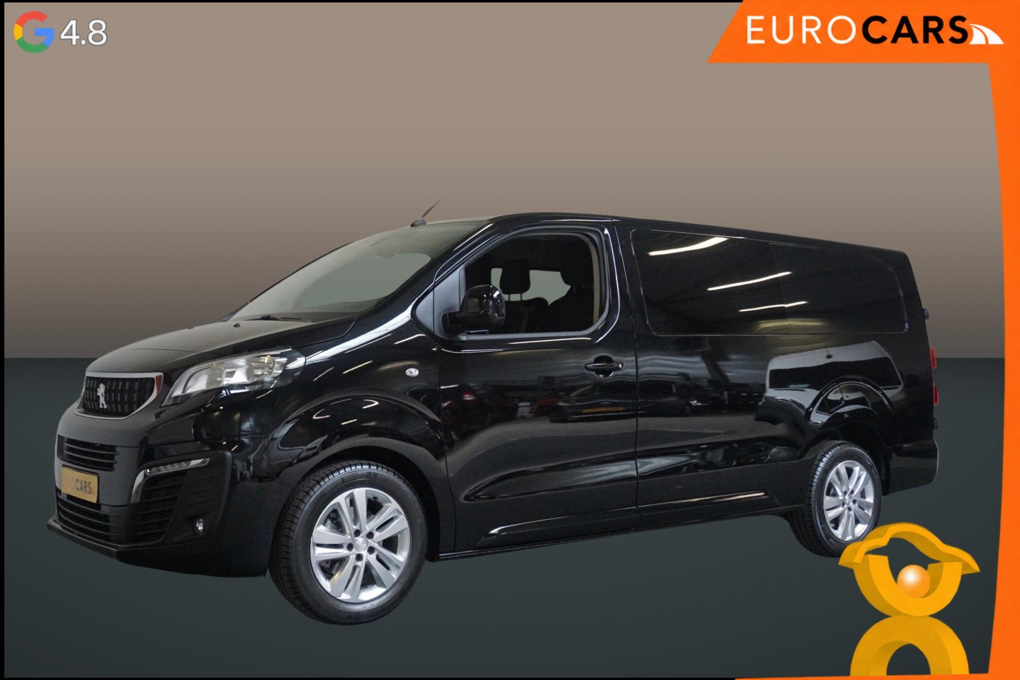 Peugeot Expert 2.0 180pk L3H1 Premium Dubbele Cabine Automaa, Gebruikt, Euro 6, 4 cilinders, 2500 kg