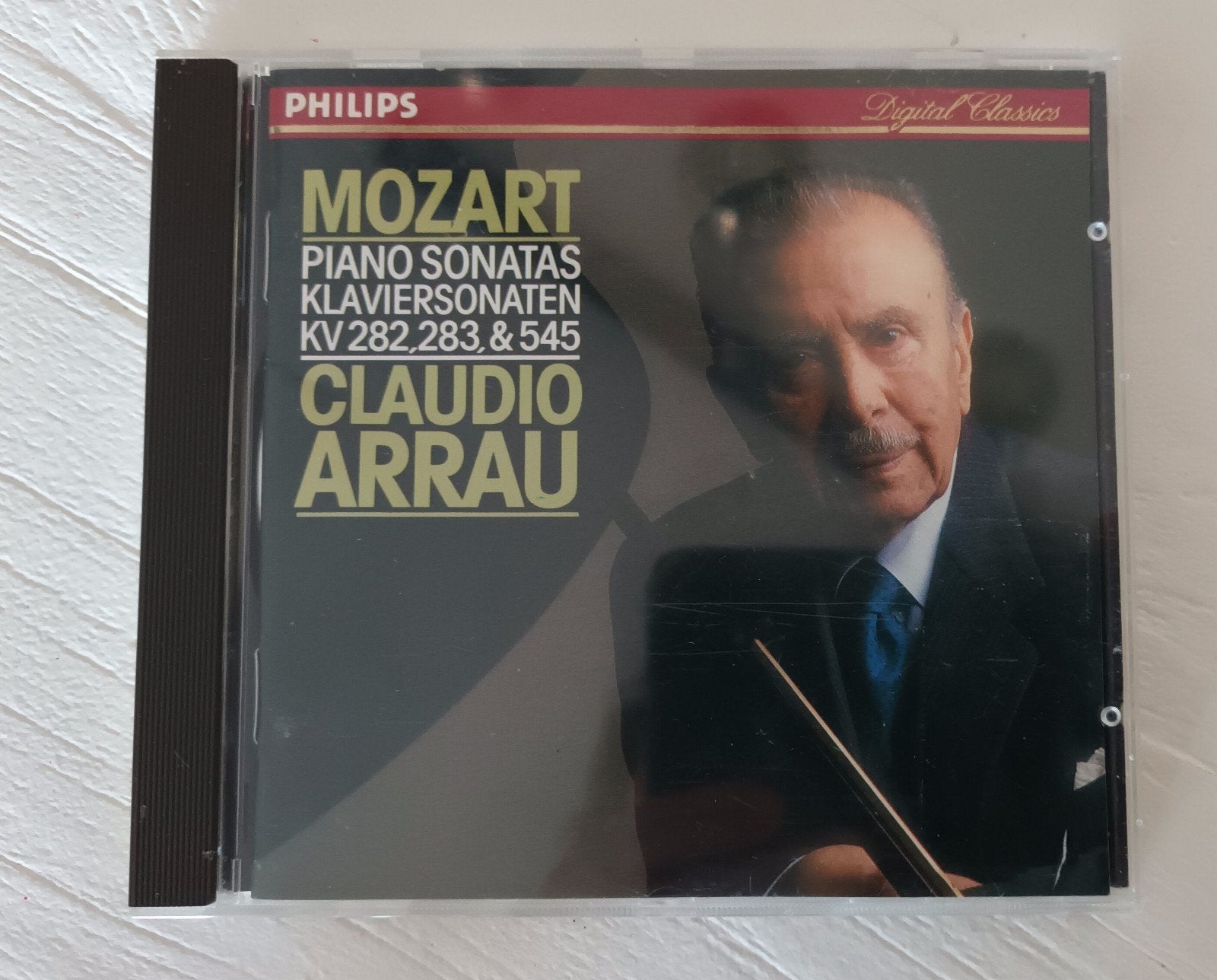 Mozart - Piano sonatas KV  282 283 545 Arrau cd, Mozart, Ophalen of Verzenden, Zo goed als nieuw, Classicisme