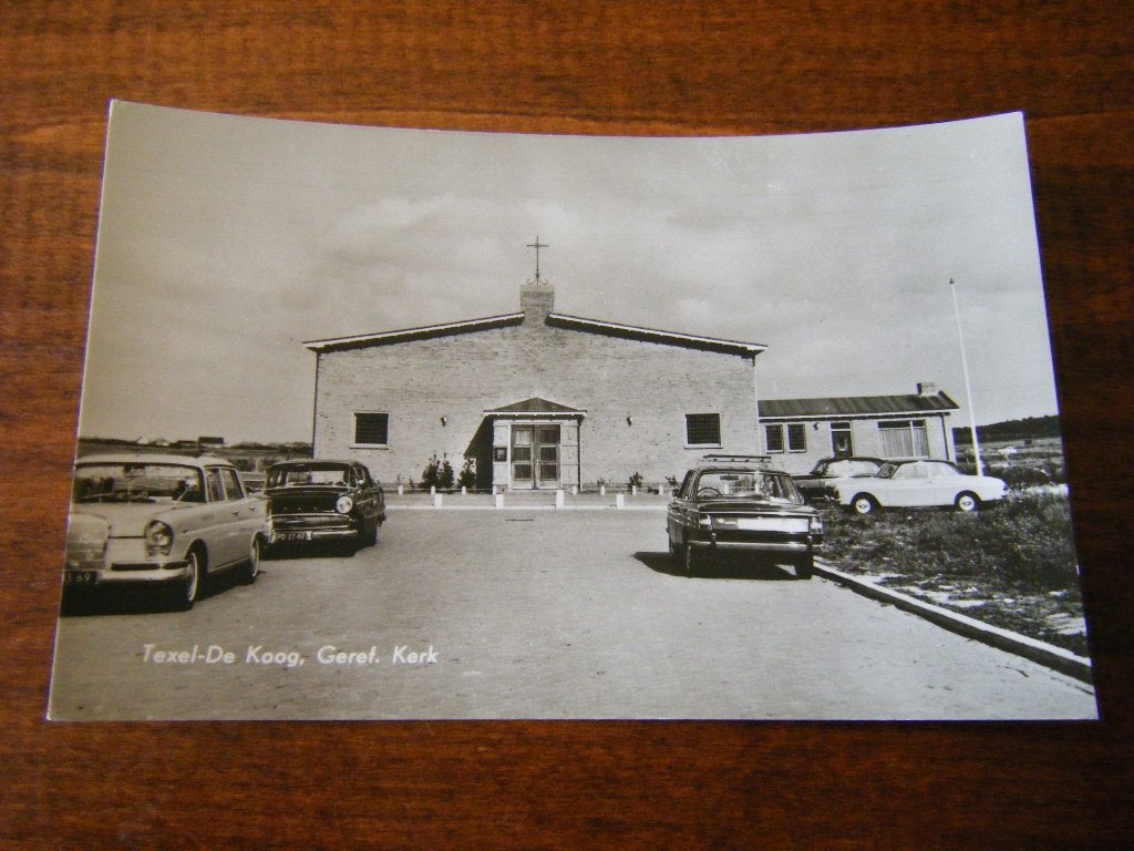 G40 - Texel - De Koog - Ger. Kerk - Mooi/Oud, Ophalen of Verzenden, Waddeneilanden
