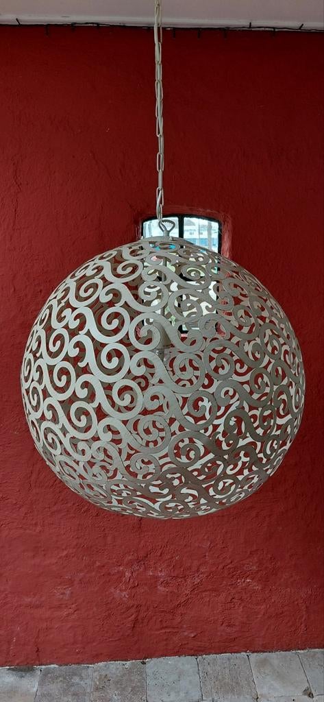 Design hanglamp Lycide Fez, Ophalen, Zo goed als nieuw, Metaal, Modern, Oosters