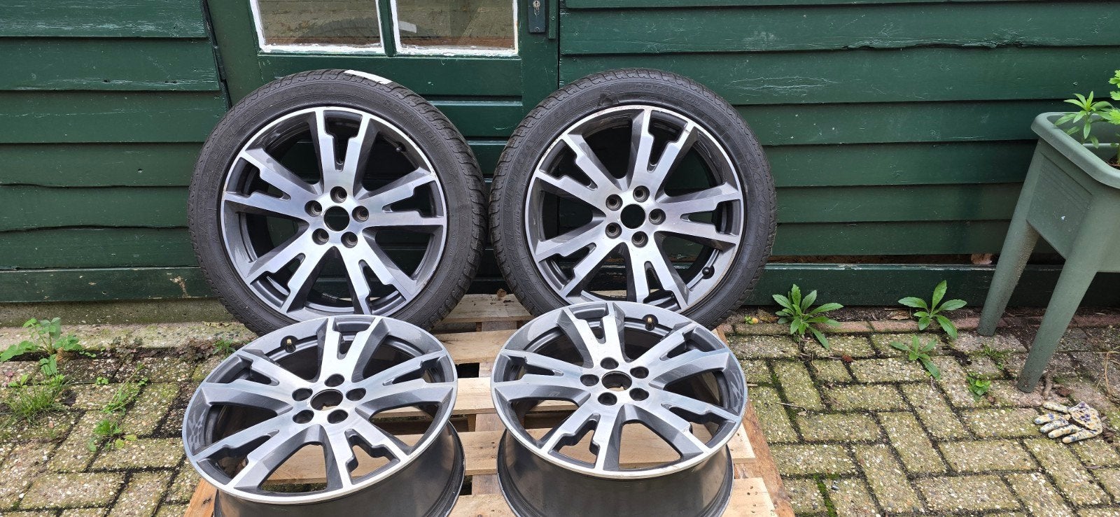 18 inch Peugeot velgen 5x108 - Set van 4, Ophalen of Verzenden, Gebruikt