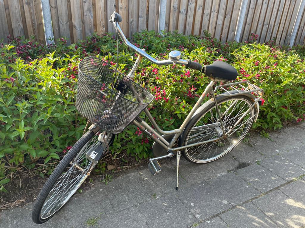 damesfiets met 3 versn, Fietsen en Brommers, Fietsen | Dames | Damesfietsen, Ophalen, Gebruikt, Batavus
