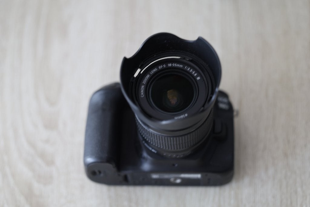 Canon EOS90D+  Canon EF-S 18 - 50mm lens, Audio, Tv en Foto, Fotocamera's Digitaal, Ophalen, Geheugenkaart, Spiegelreflex, Canon