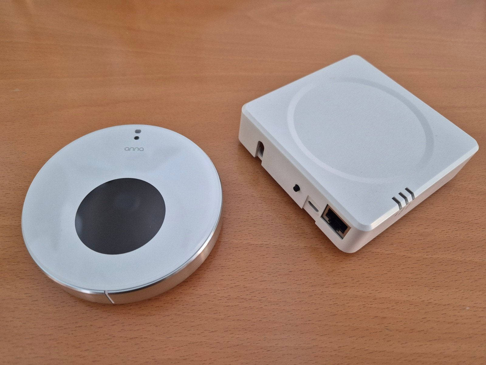 Plugwise Anna Thermostaat + Gateway + Techneco Elga sturing, Ophalen of Verzenden, Slimme thermostaat, Gebruikt