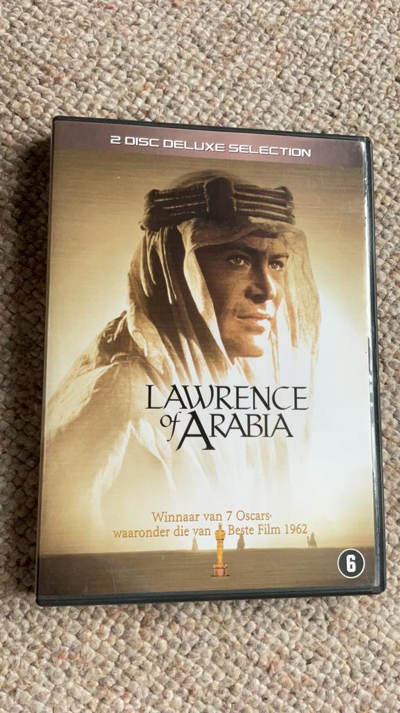 LAWRENCE of ARABIA., Cd's en Dvd's, Dvd's | Klassiekers, Ophalen of Verzenden, 1960 tot 1980, Zo goed als nieuw, Actie en Avontuur