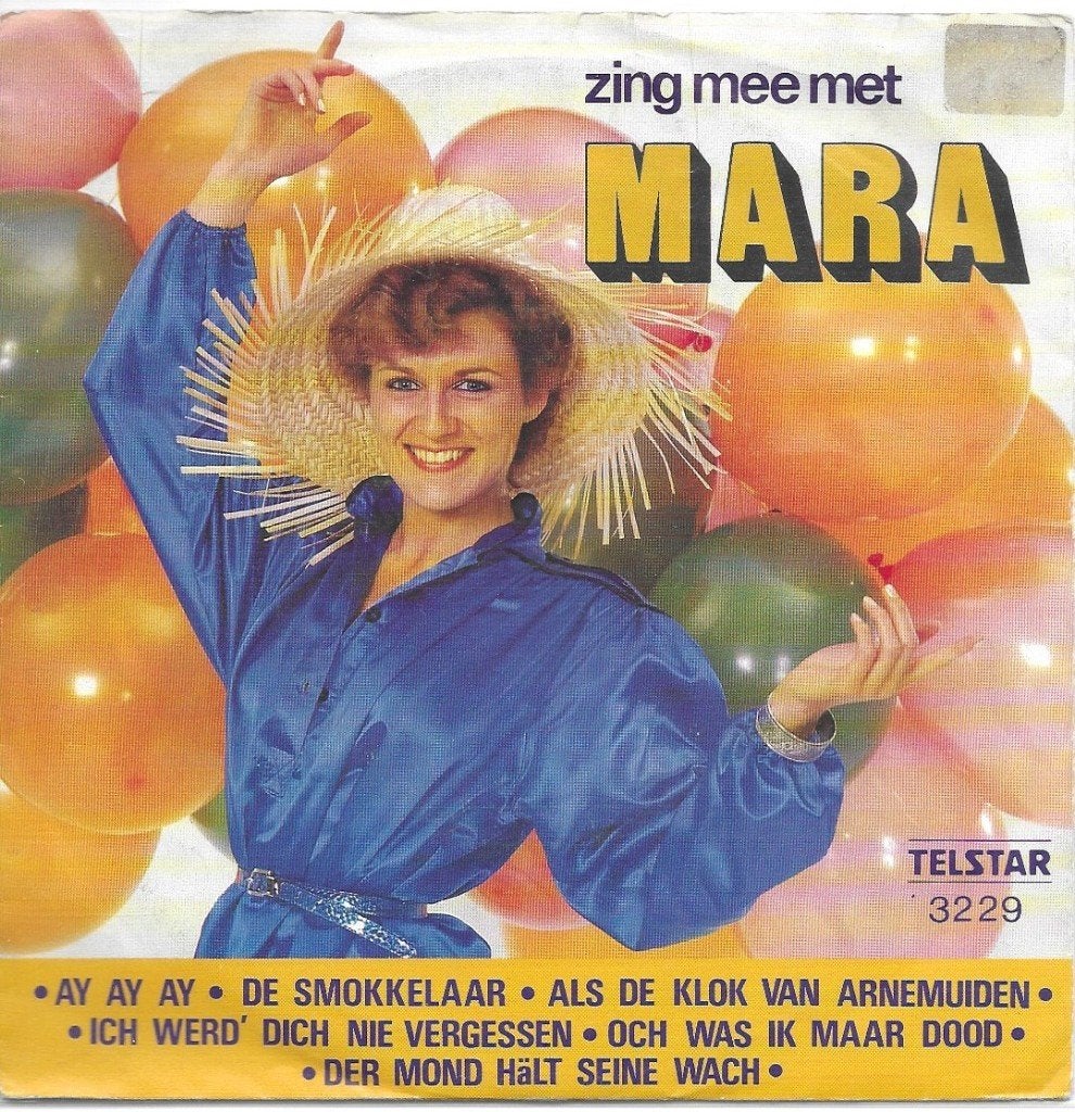 Vinyl Single Zing Mee Met Mara, Ophalen of Verzenden, Gebruikt, Nederlandstalig
