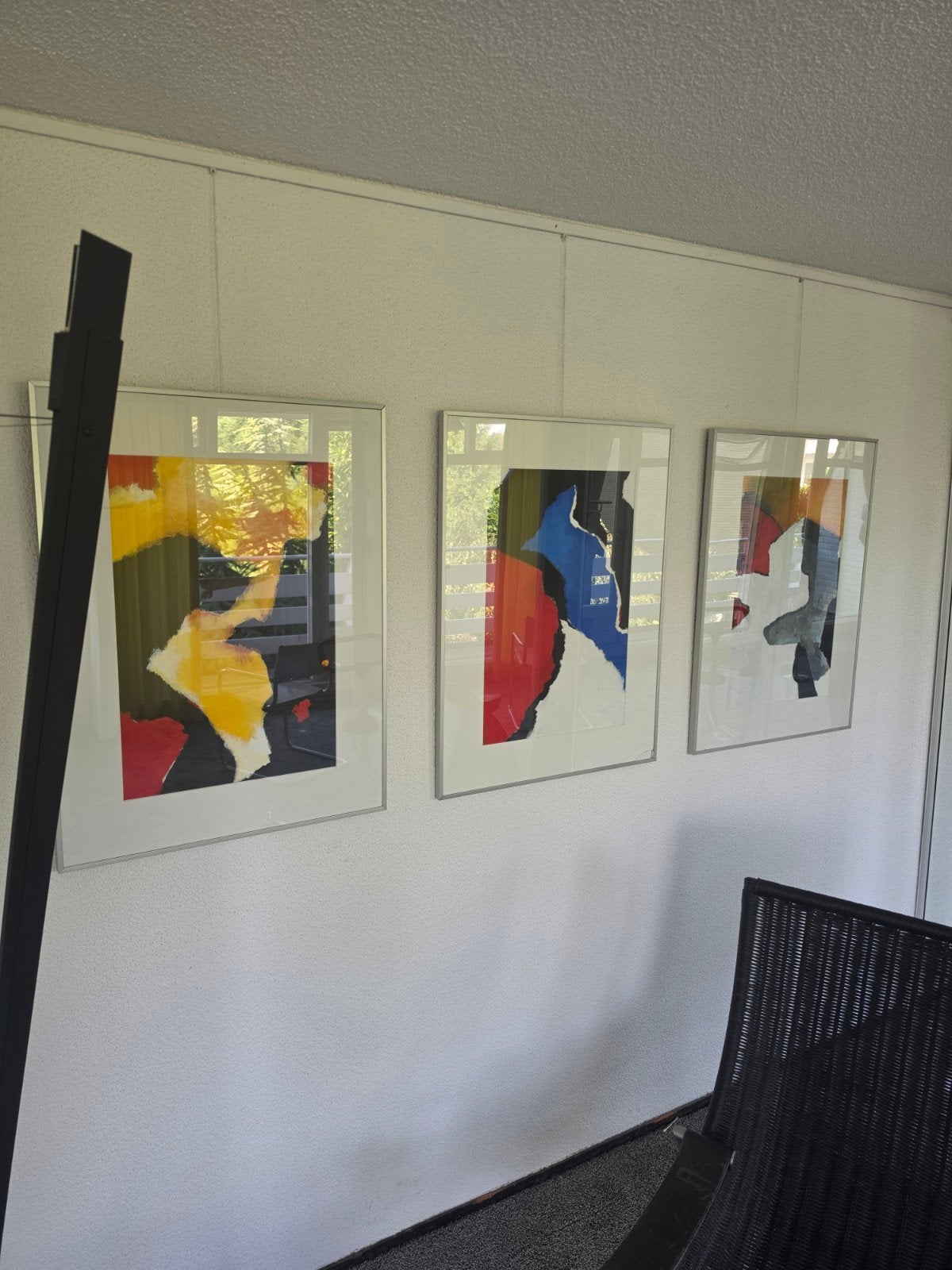 Set van 3 Abstracte Kunst Prints - Modern Design, Antiek en Kunst, Kunst | Schilderijen | Modern, Ophalen of Verzenden