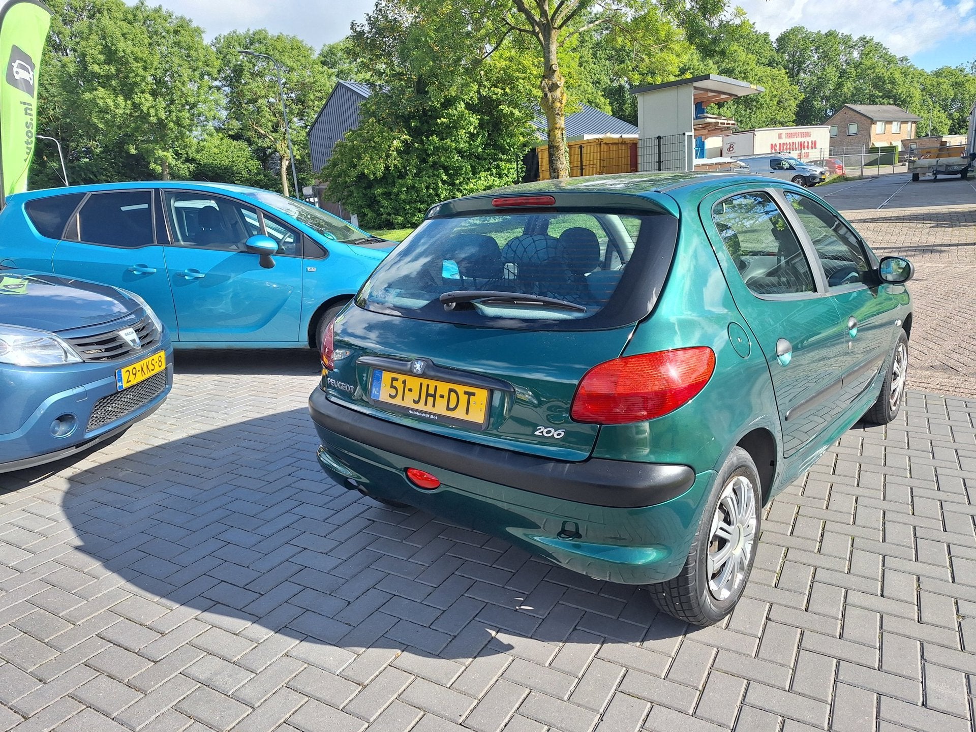 Peugeot 206 1.4 XT / AUTOMAAT / APK juni 2027, Bedrijf, 75 pk, Onderhoudsboekje, 955 kg