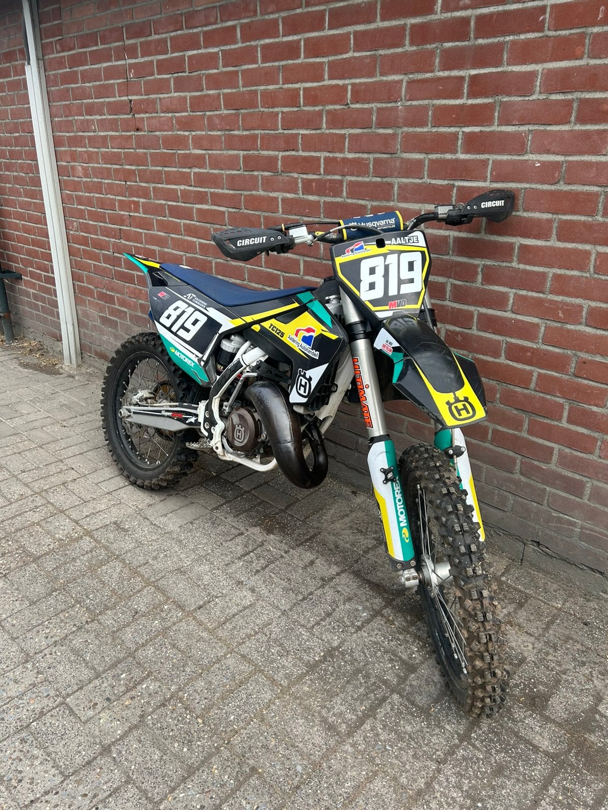 Husqvarna tc125 2016, Fietsen en Brommers, Brommers | Crossbrommers, 6 versnellingen, 125 cc, Zo goed als nieuw, Ophalen