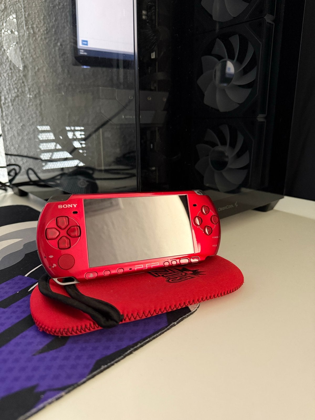 Sony PSP-3004 Rood, Ophalen, Gebruikt, Overige kleuren, PSP 3000
