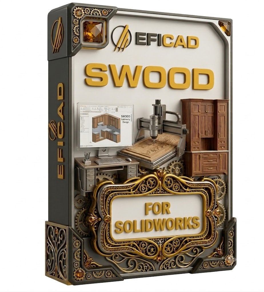 Eficad  Swood voor Solidworks, Computers en Software, Ophalen, Nieuw, Windows
