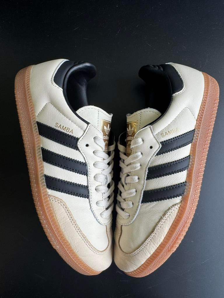 Adidas Samba, maat 38, Kleding | Dames, Schoenen, Ophalen of Verzenden, Zo goed als nieuw, Wit, Sneakers of Gympen