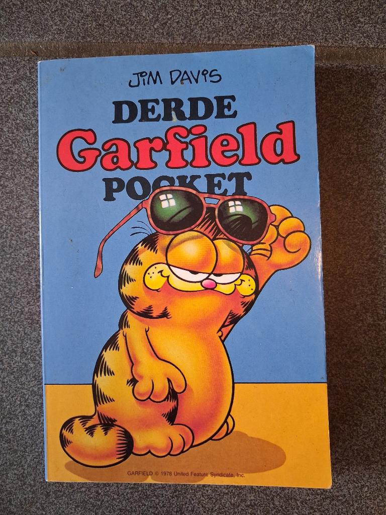Derde garfield pocket, Eén stripboek, Ophalen of Verzenden, Zo goed als nieuw