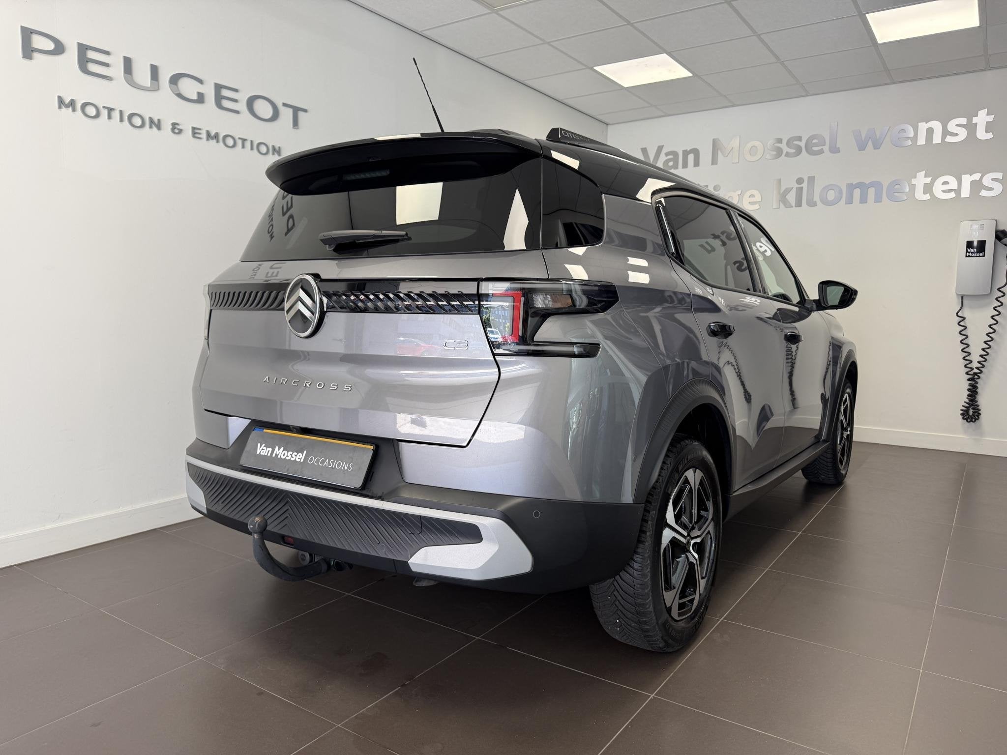 Citroen C3 Aircross 1.2 Hybrid 136 Max | Nav | Camera | Trek, Auto's, Citroën, Euro 6, 1199 cc, Parkeersensor, Leder en Stof