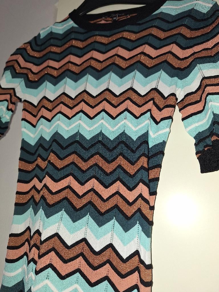 Jurk Nikkie zigzag 34, Ophalen, Overige kleuren, Zo goed als nieuw, Maat 34 (XS) of kleiner