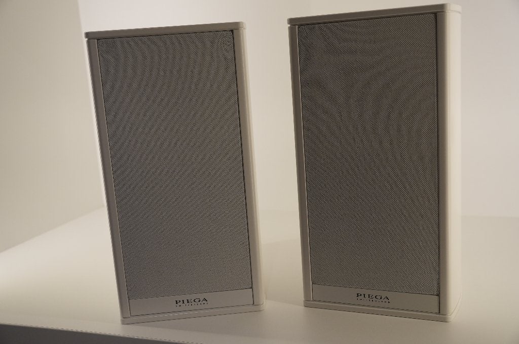 Piega Premium 301 gen1 speakers, luidsprekers, wit, Ex-Demo, Overige merken, Gebruikt, 120 tot 150 watt, Ophalen of Verzenden