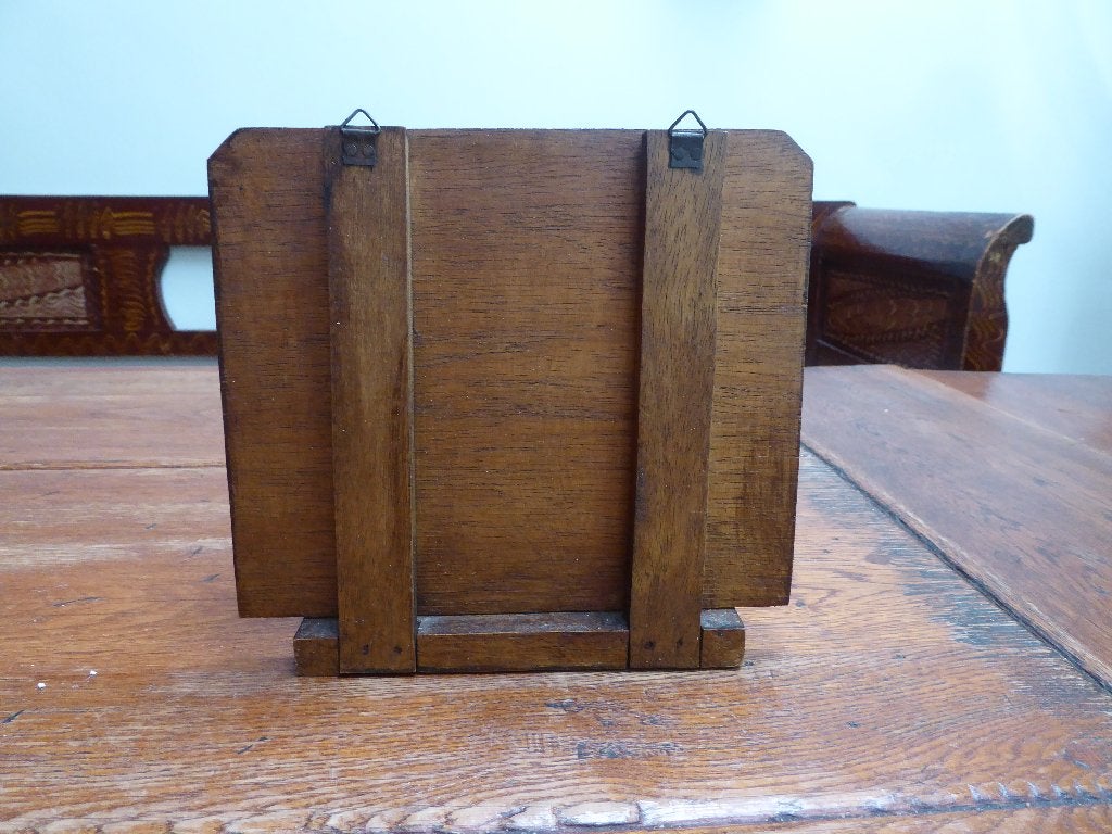 Art deco houten brievenhouder, Ophalen of Verzenden