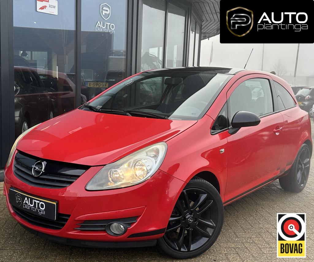 Opel Corsa 1.4-16V 87PK | Airco | Stuurverwarming | Trekhaak, Auto's, Voorwielaandrijving, Stof, 1398 cc, 4 cilinders