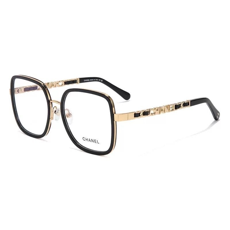 Chanel Bril - Zwart en Goud Montuur, Zwart, Ophalen of Verzenden, Zo goed als nieuw, Christian Dior