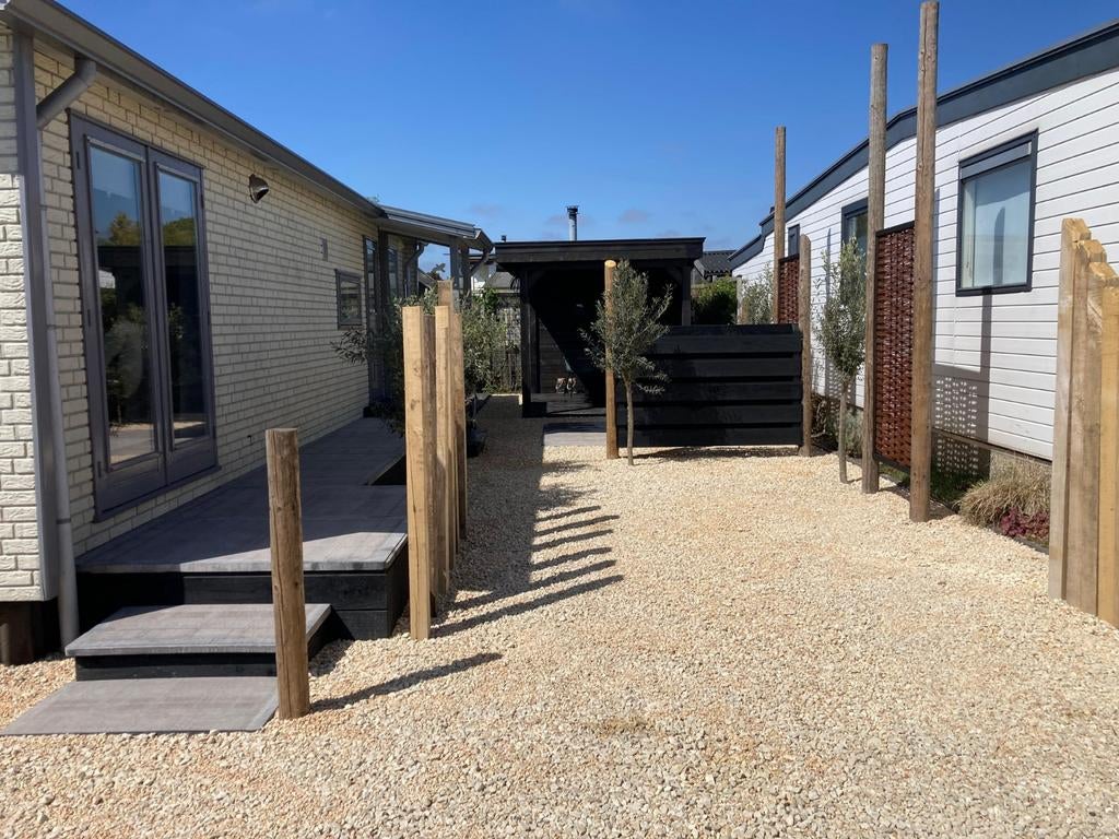 Te huur 4 persoons chalet, aan het Veluwemeer bij Elburg, 2 slaapkamers, Recreatiepark, Wasmachine, Gelderland en Veluwe