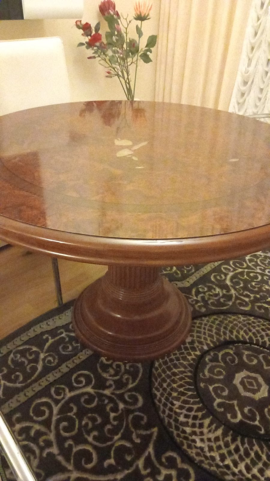 GRATIS EETTAFEL, Ophalen, Gebruikt, 150 tot 200 cm, 75 cm of meer